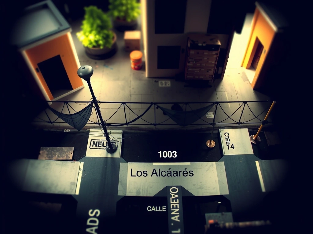 Mapa de referencia de la zona Los Alcázares